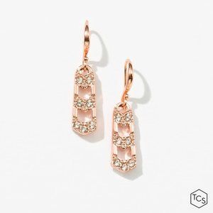 Touchstone by Swarovski Take Shape Blush Earrings
